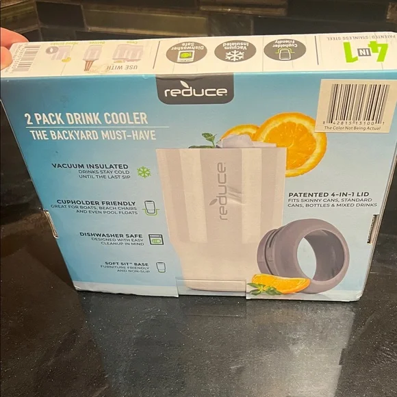 Reduce 2 Pack Drink Cooler - White and Green - Picture 8 of 11